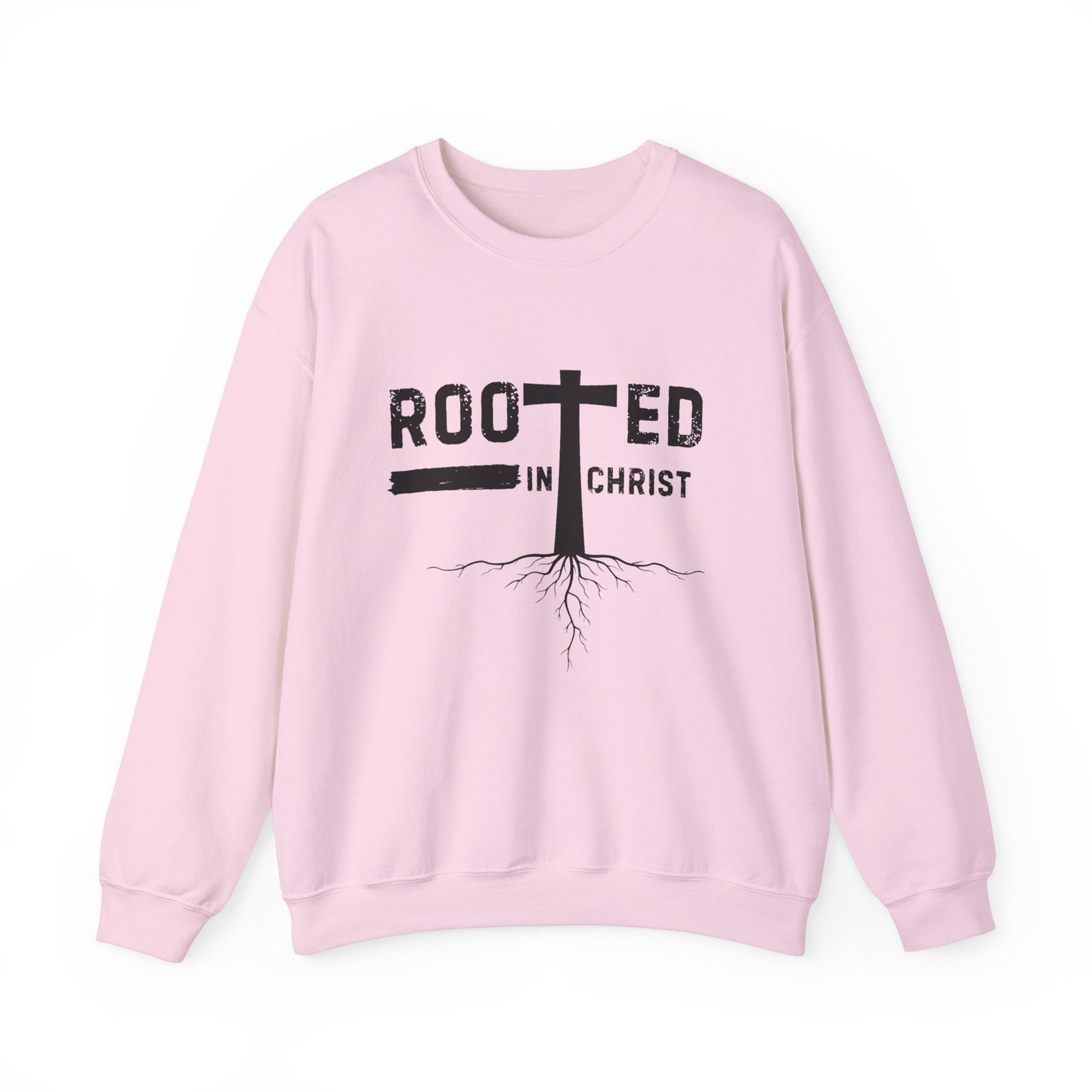 Rooted in Christ - Christian Sweatshirt