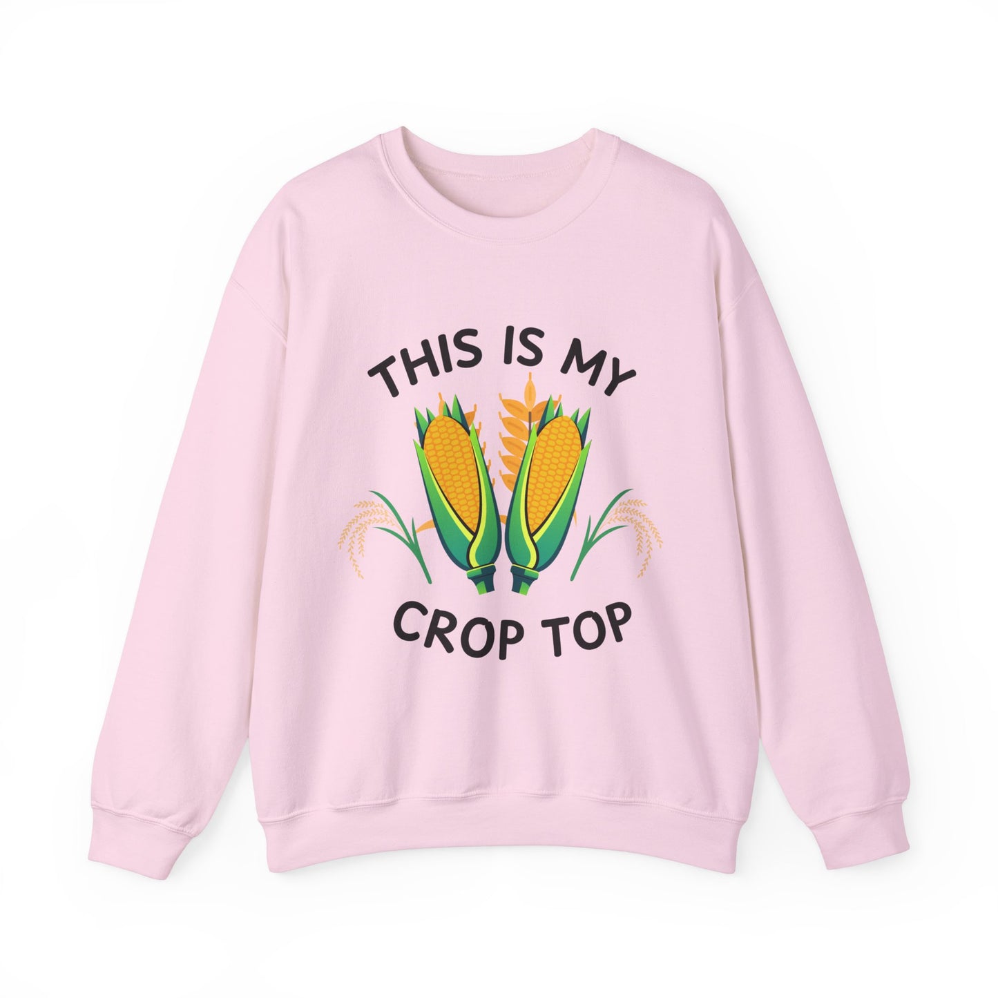This Is My Crop Top - Funny Plant and Gardening Lover Sweatshirt
