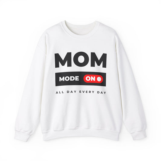 Mom Mode Comfy Mom Sweatshirt