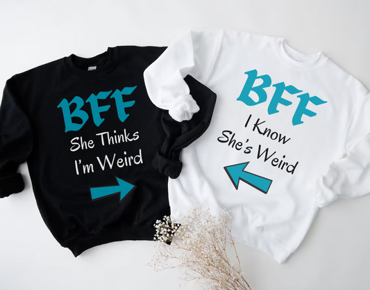 Funny Besfriends Sweatshirt Bundle