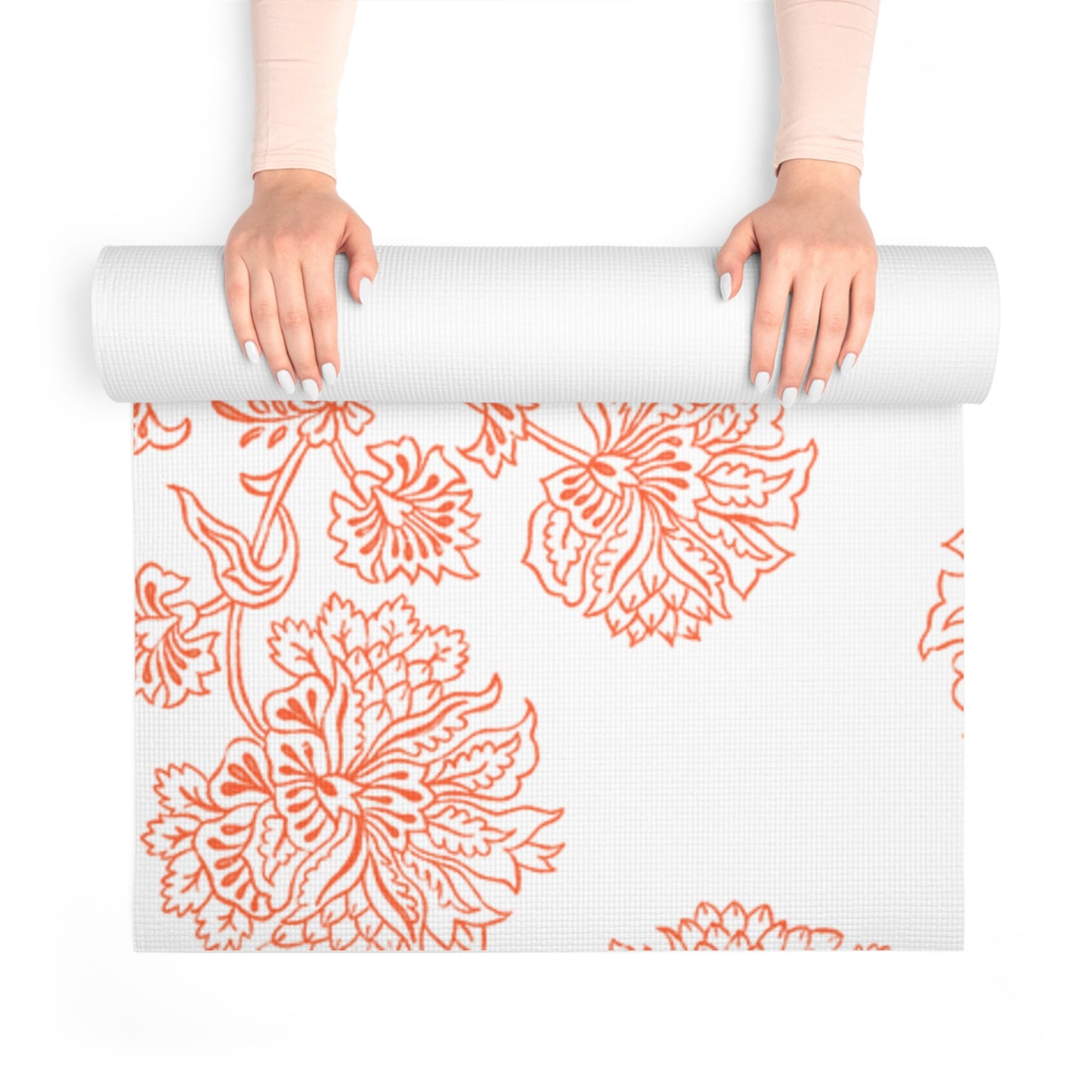 Floral Foam Yoga Mat