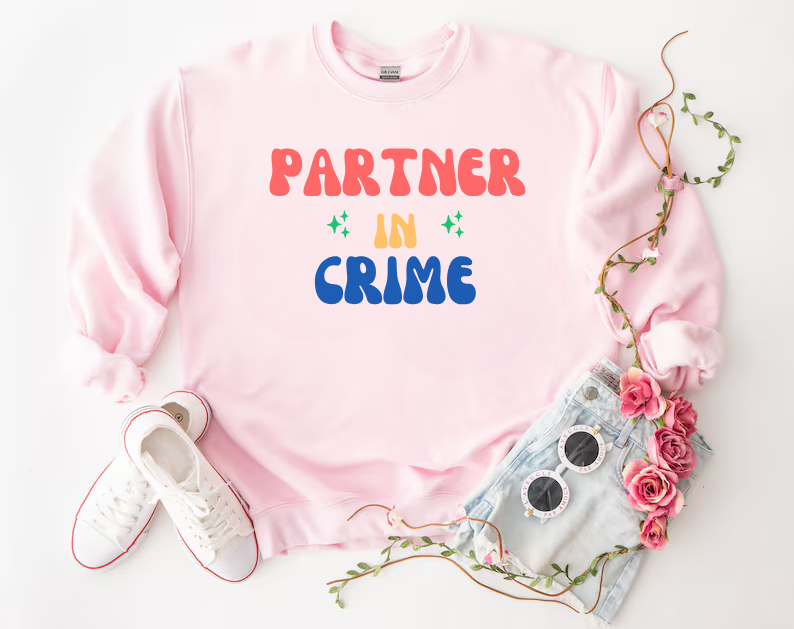 Partner In Crime - Bestfriends Sweatshirt