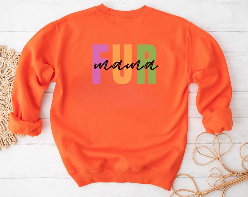 Fur Mama - Funny Dog Lover Sweatshirt