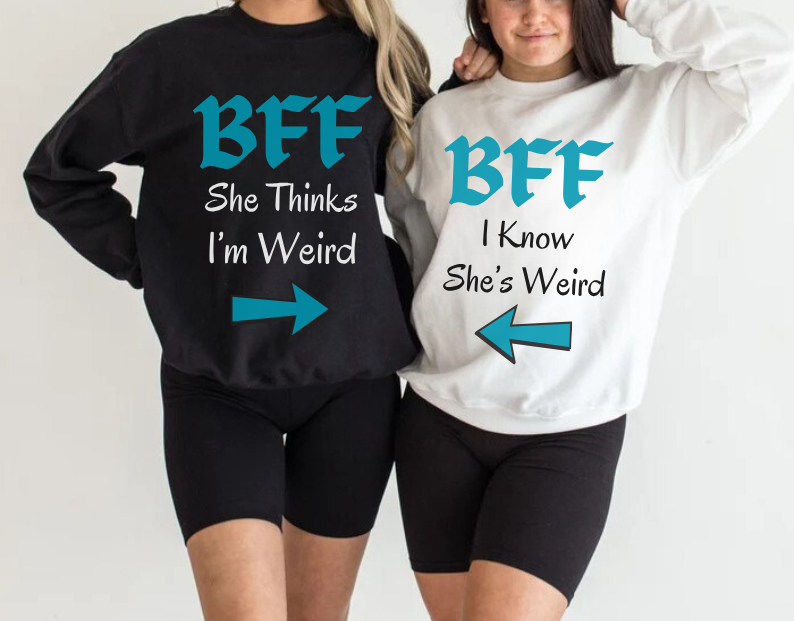 Funny Besfriends Sweatshirt Bundle