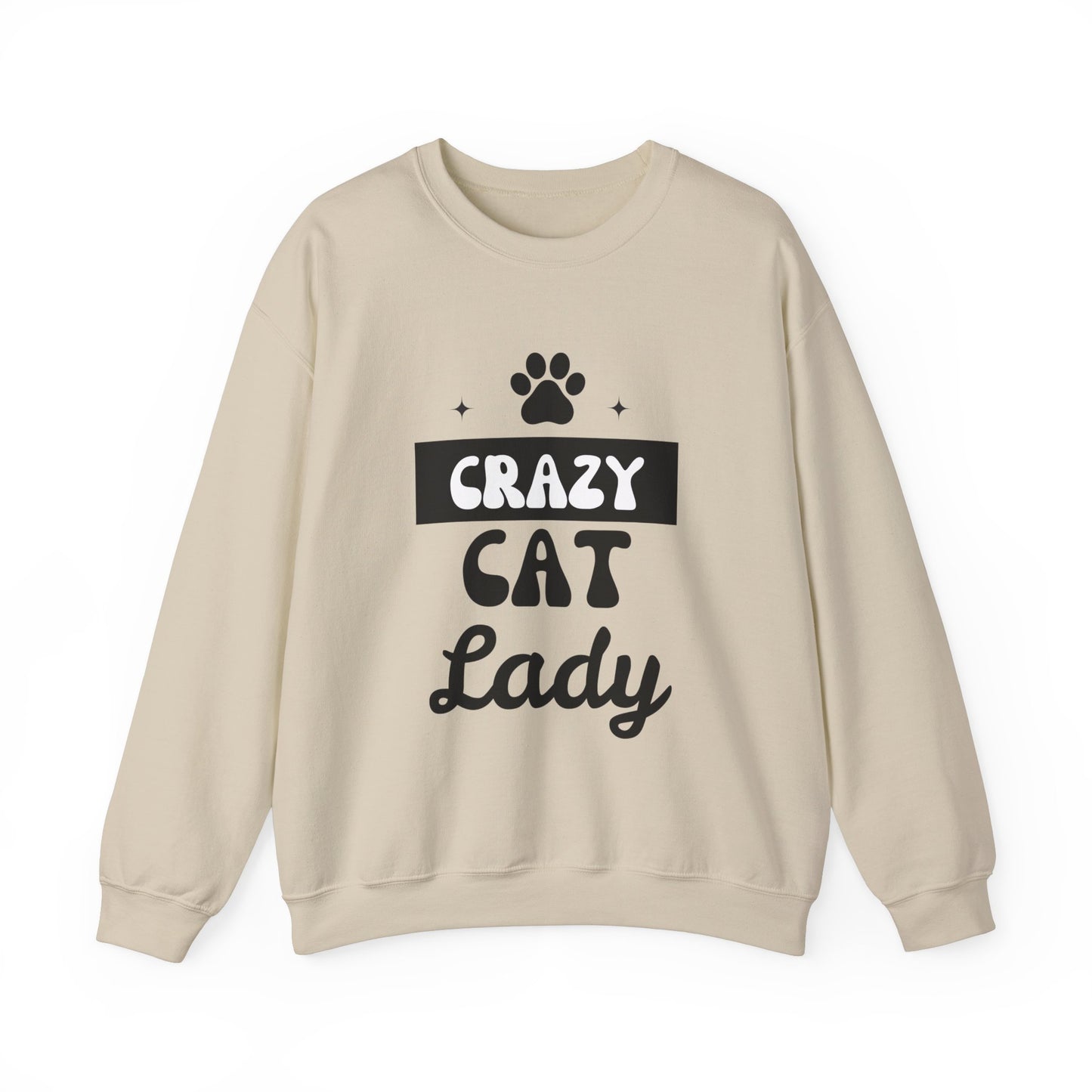 Crazy Cat Lady - Funny Cat Lover Sweatshirt
