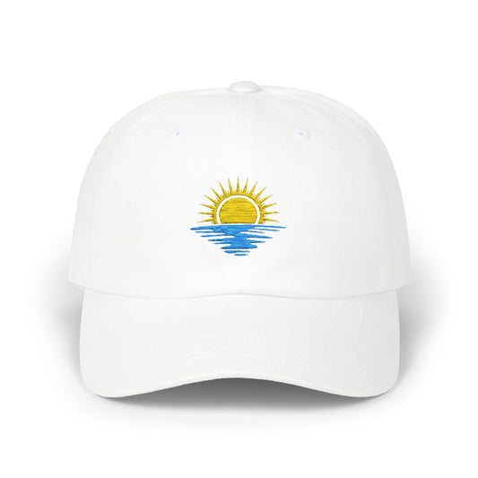 Sunset Embroidered Classic Summer Cap