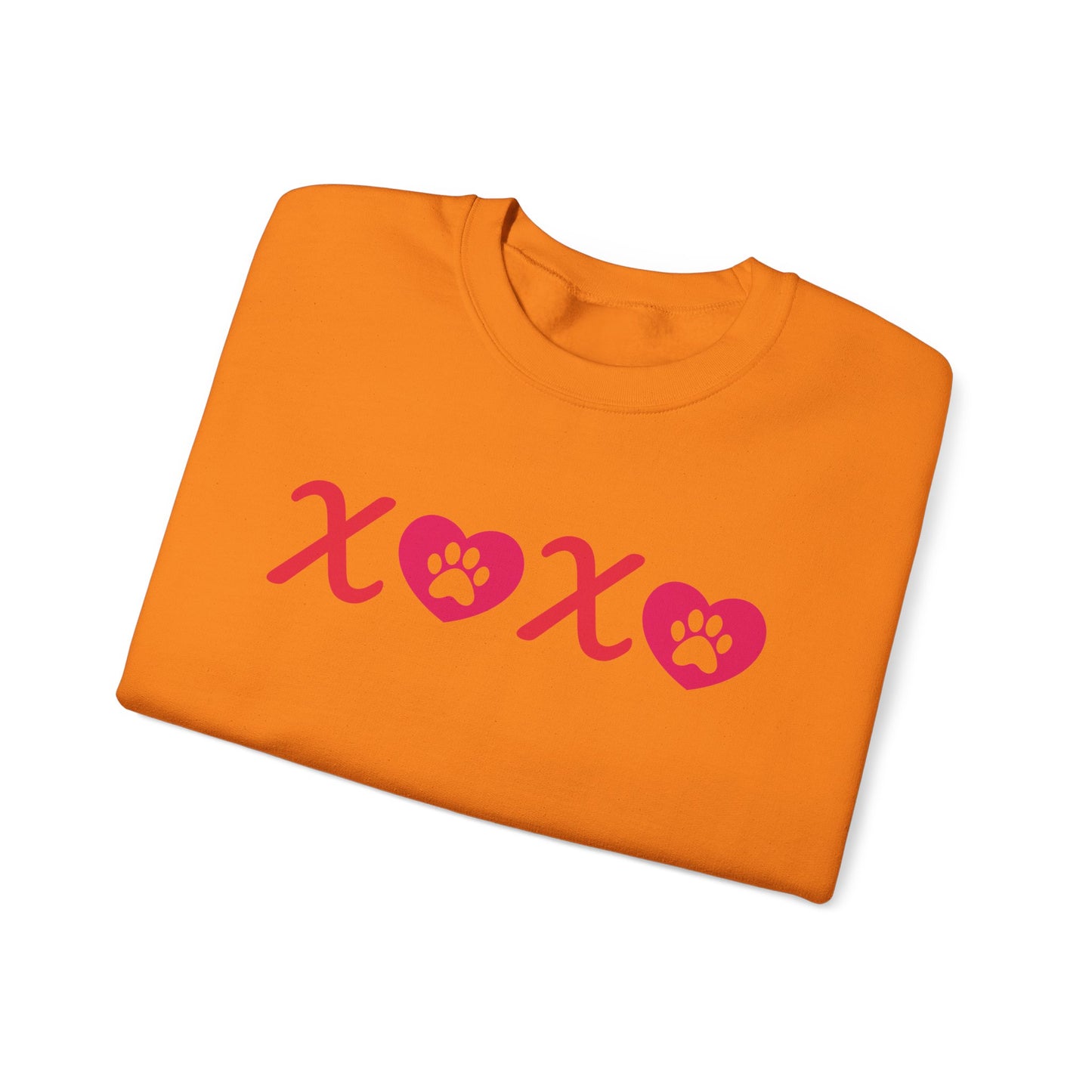 Valentine's Day Dog Lover Sweatshirt - XOXO Unisex Crewneck
