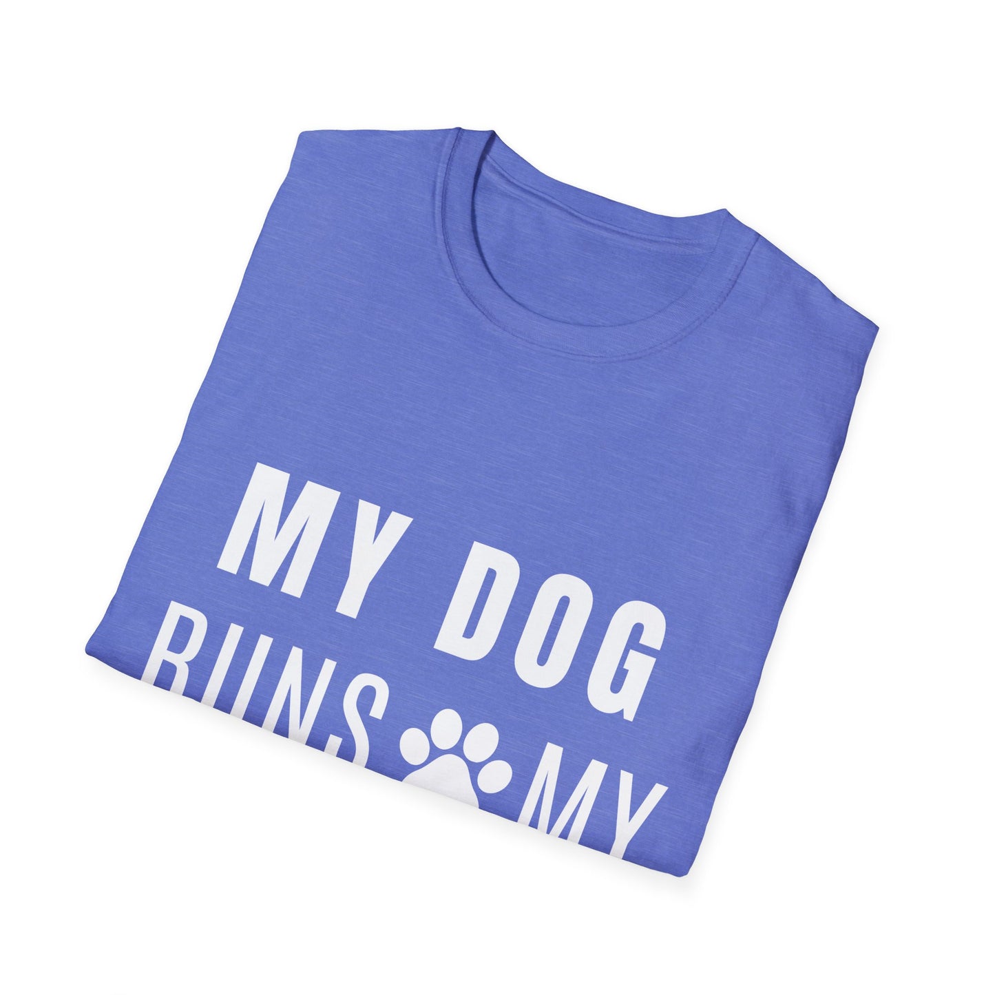 My Dog Runs My World T-Shirt