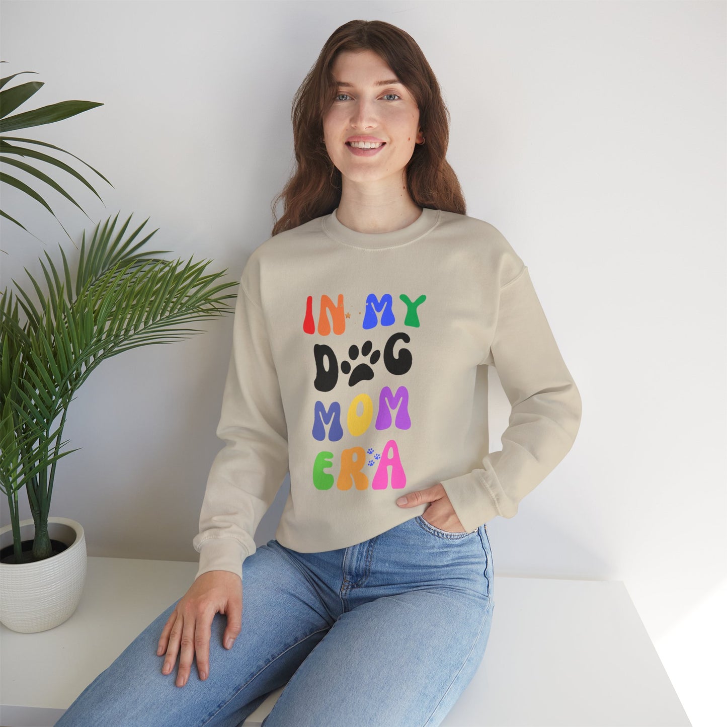 In My Dog Mom Era - Dog Lover Sweatshirt