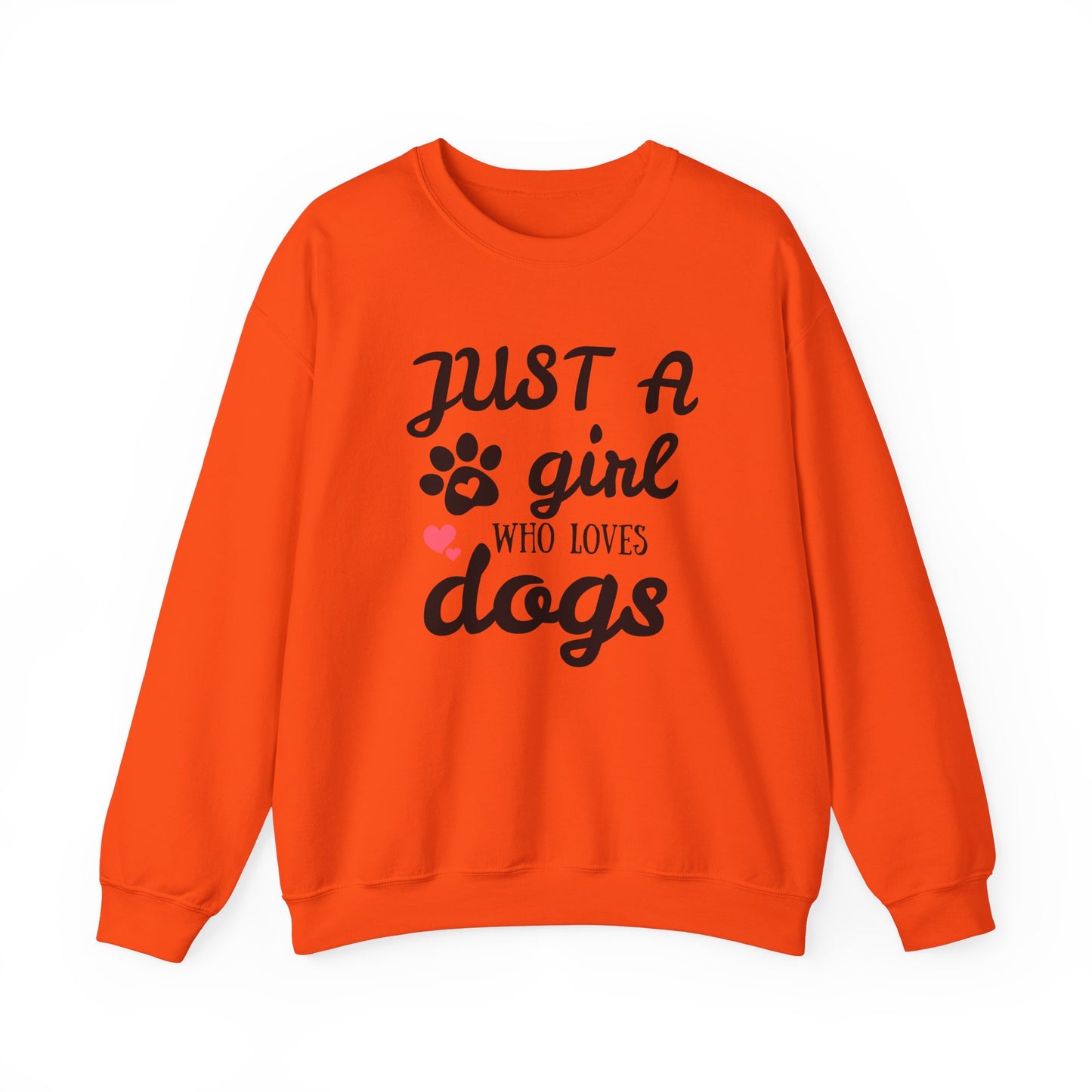 Just A Girl Who Loves Dogs - Pet Lover Sweatshirt