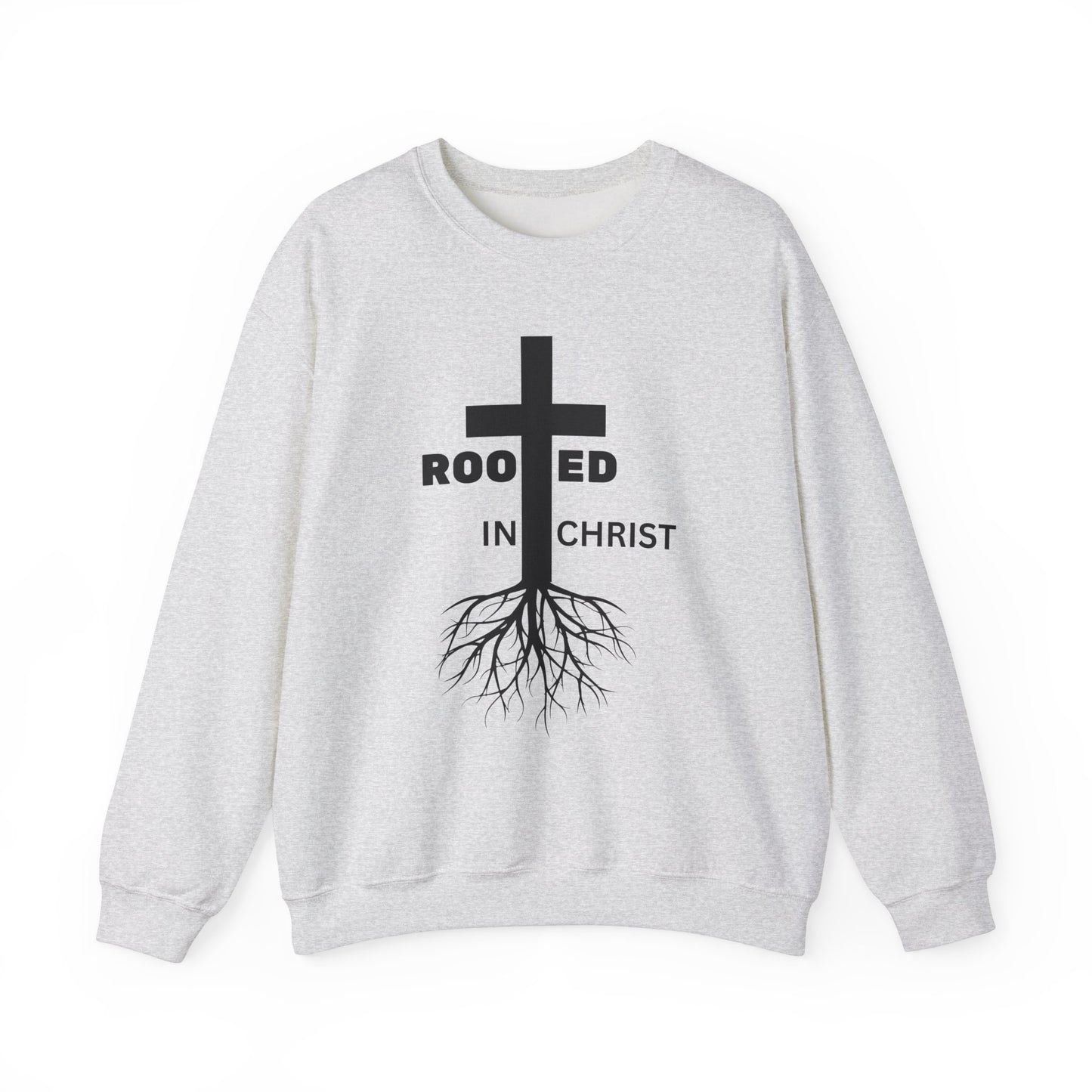 Rooted In Christ - Christian Sweatshirt