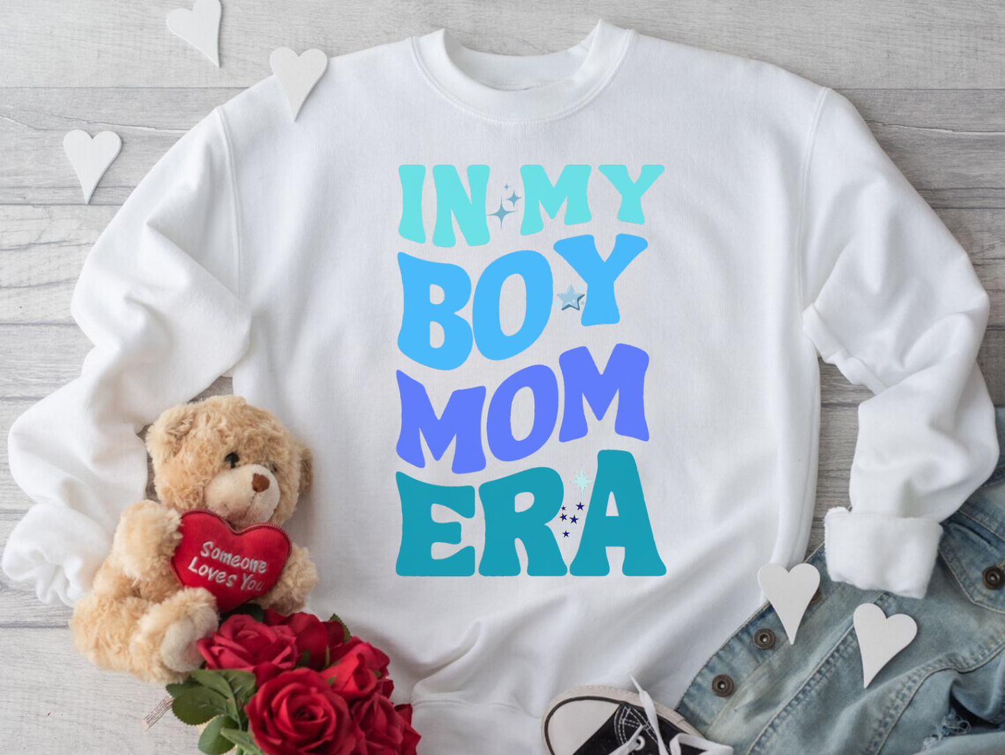 'In My Boy Mom Era' Comfy Sweatshirt