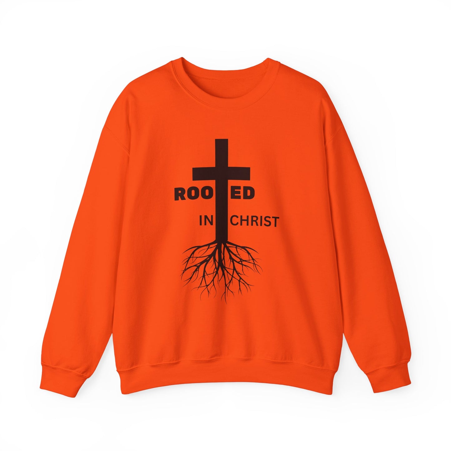 Rooted In Christ - Christian Sweatshirt