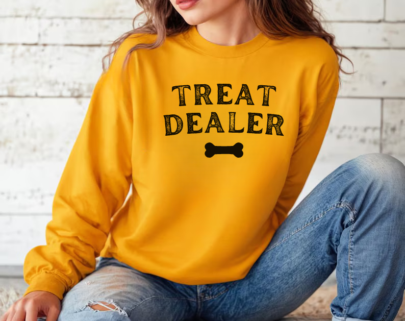 Treat Dealer - Funny Pet Lover Sweatshirt