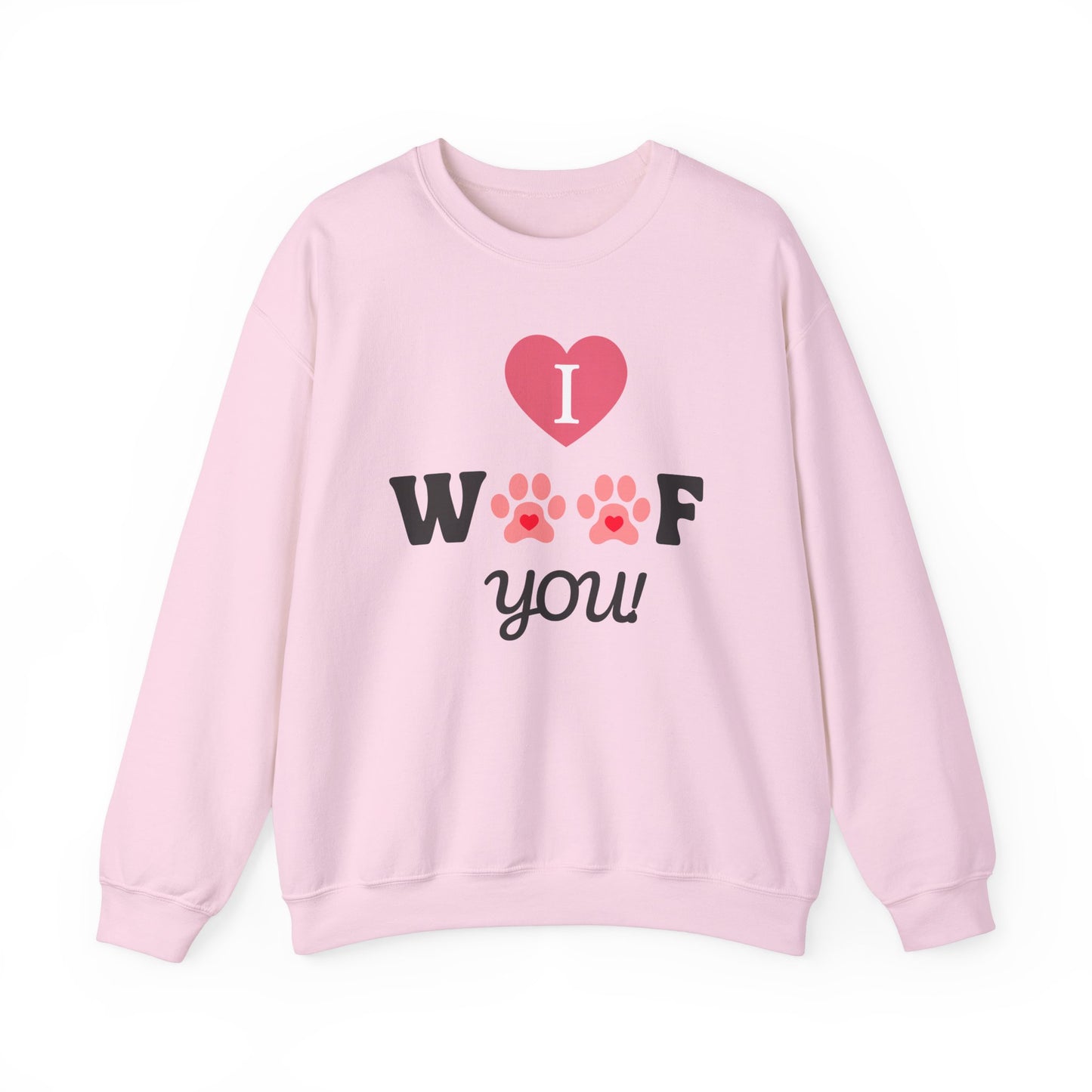 Valentine's Day Dog Lover Sweatshirt - Unisex Crewneck