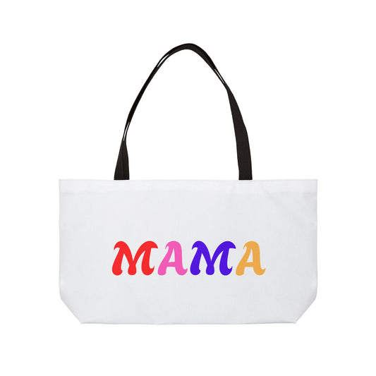 Colorful Mama Weekender Tote Bag - Perfect Gift for Moms