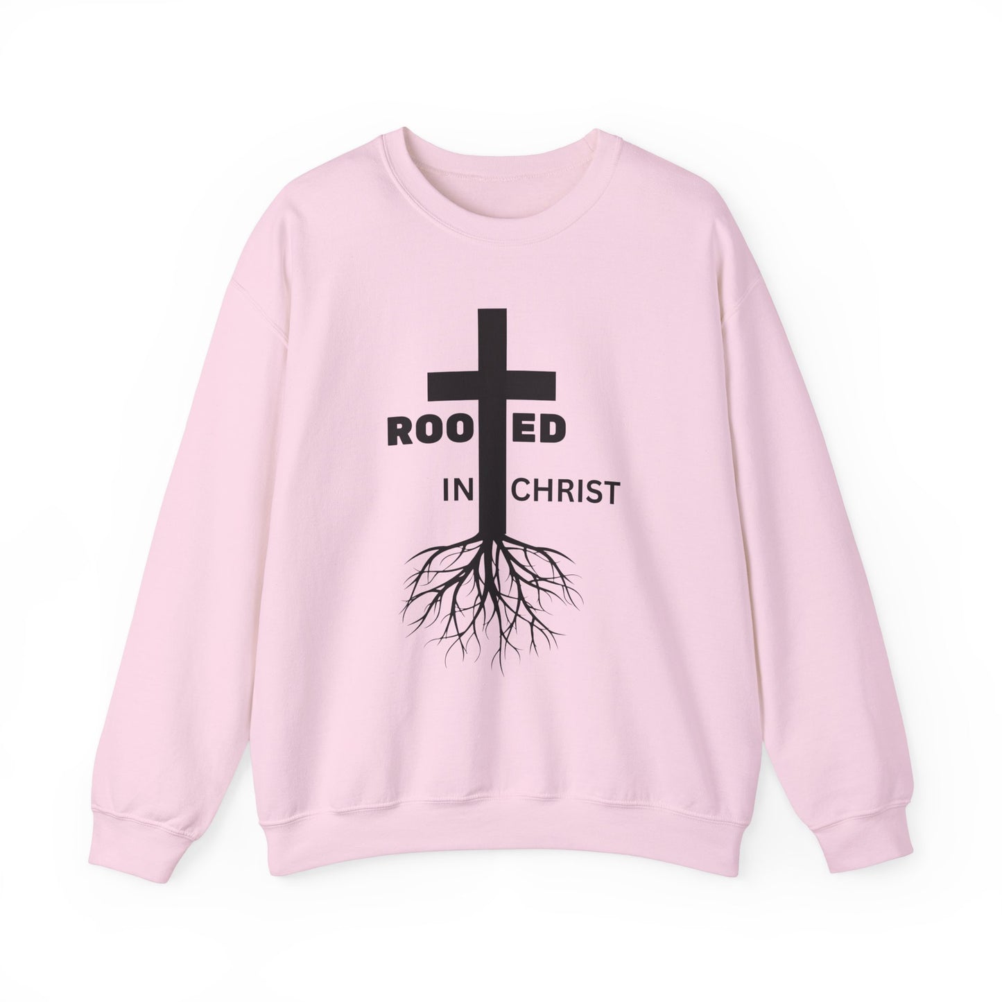 Rooted In Christ - Christian Sweatshirt
