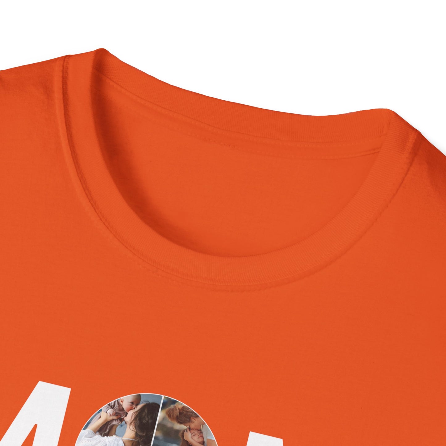 Personalized MOM Photo T-Shirt | Tee for Mother's Day & Family Gifts