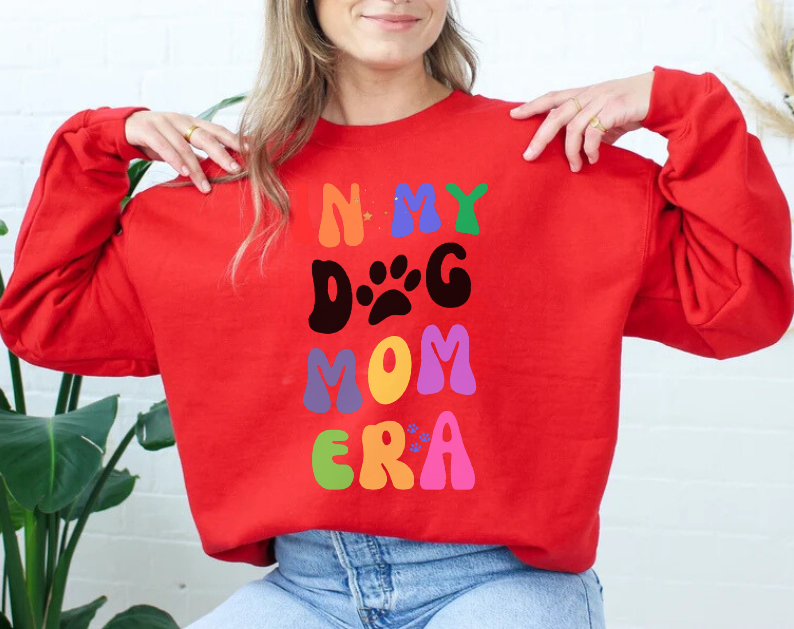 In My Dog Mom Era - Dog Lover Sweatshirt