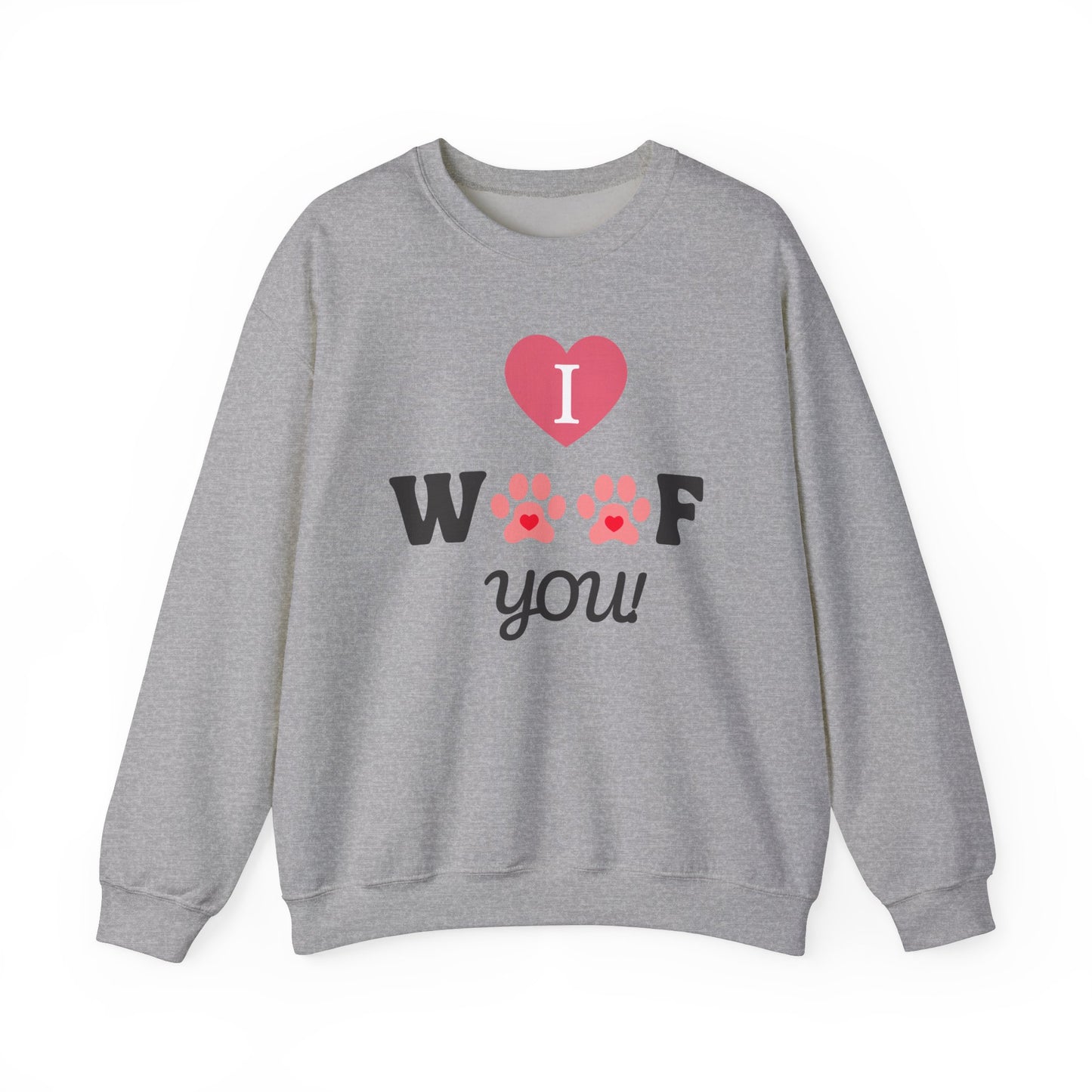 Valentine's Day Dog Lover Sweatshirt - Unisex Crewneck