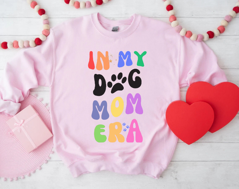 In My Dog Mom Era - Dog Lover Sweatshirt