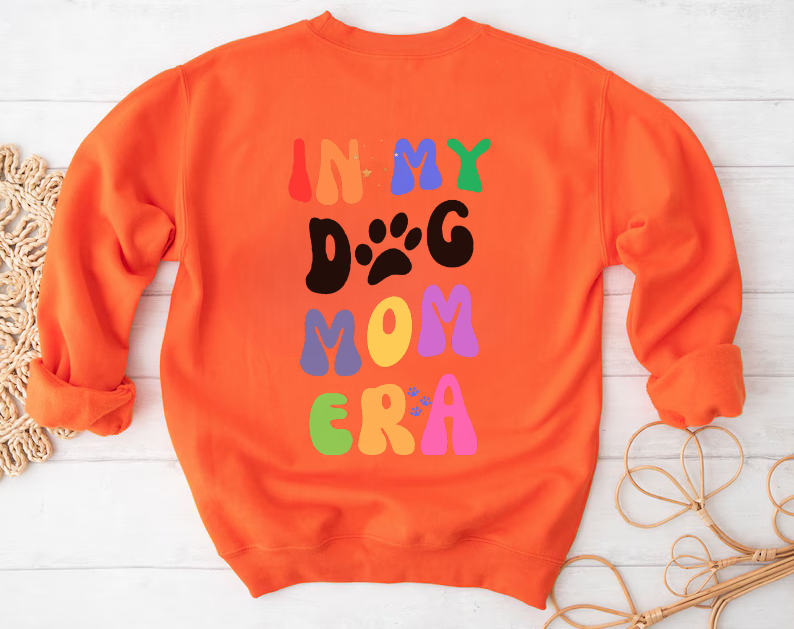 In My Dog Mom Era - Dog Lover Sweatshirt