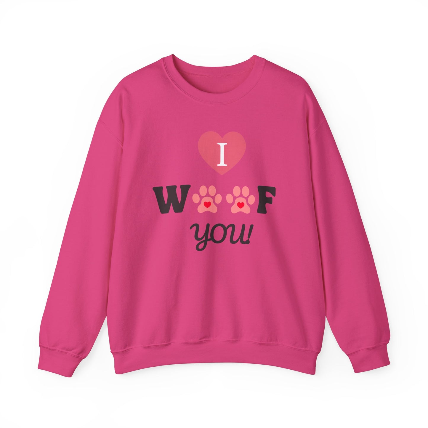Valentine's Day Dog Lover Sweatshirt - Unisex Crewneck