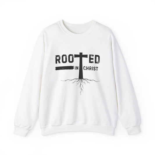 Rooted in Christ - Christian Sweatshirt