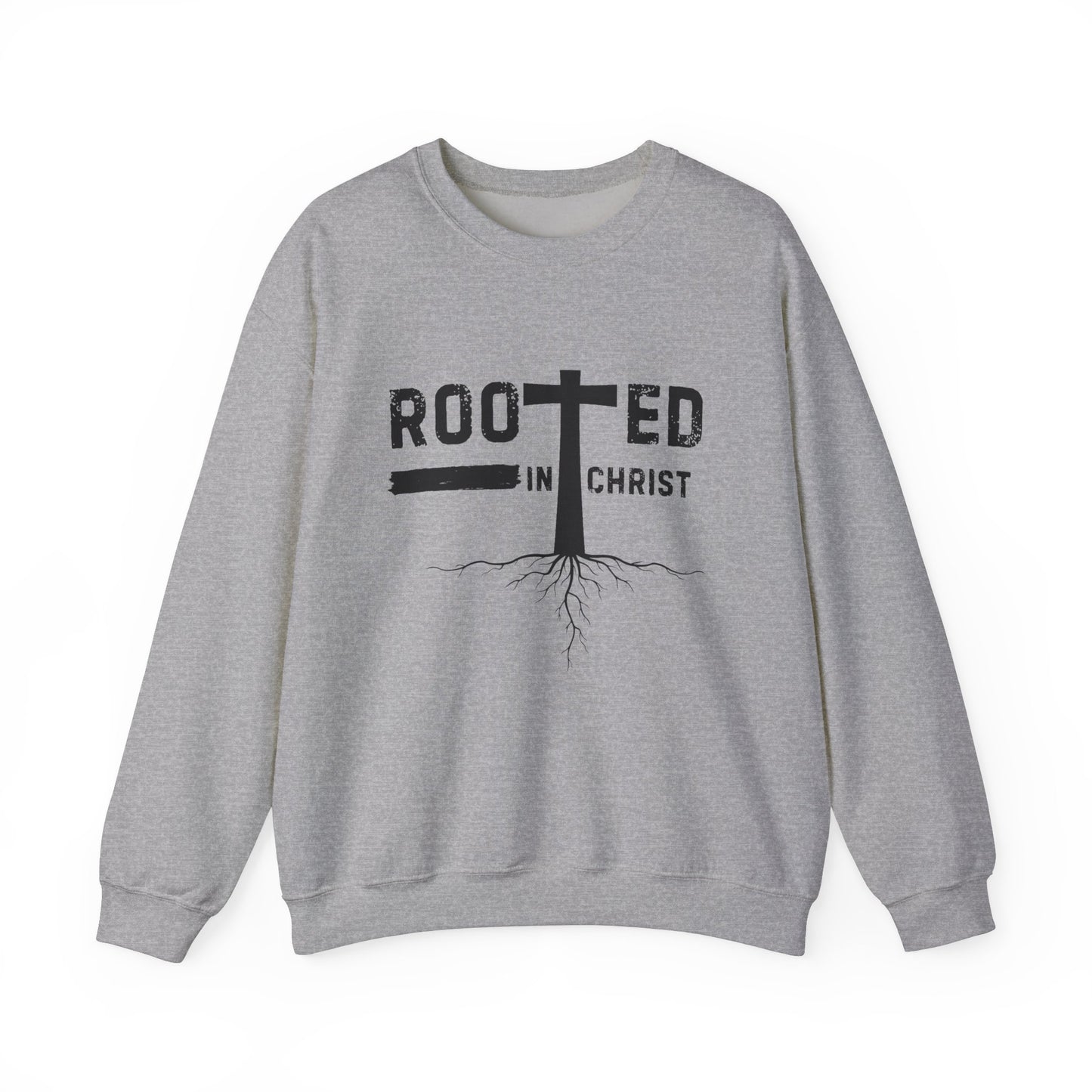 Rooted in Christ - Christian Sweatshirt
