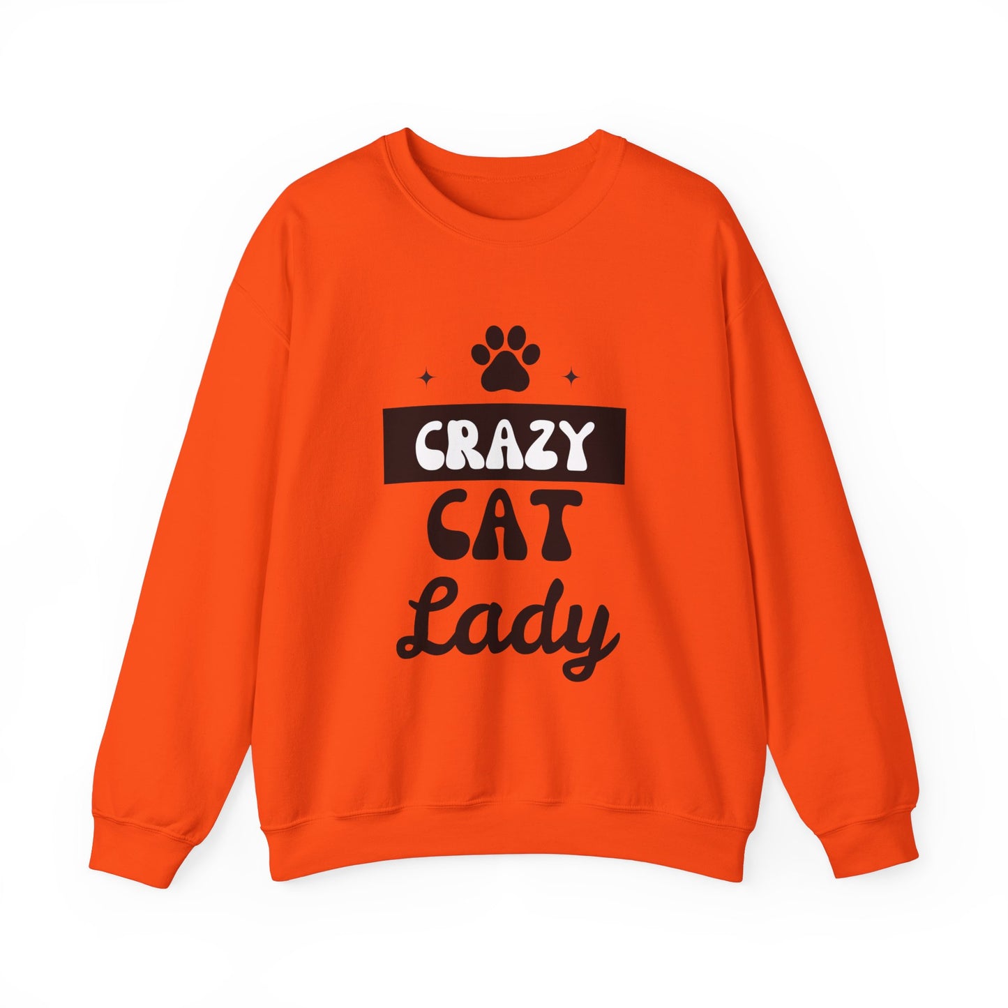 Crazy Cat Lady - Funny Cat Lover Sweatshirt