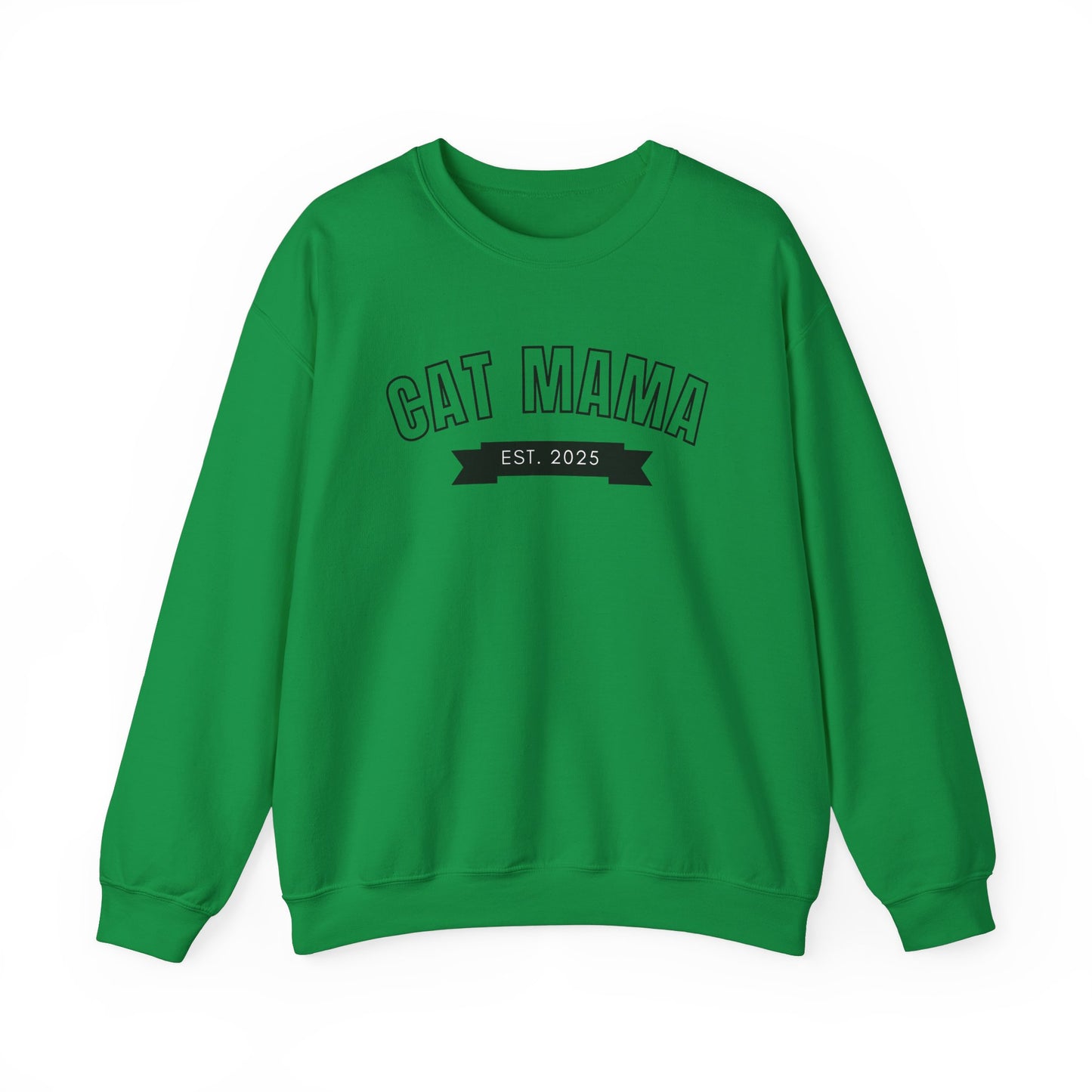 Cat Mama EST 2025 - Cat Lover Sweatshirt