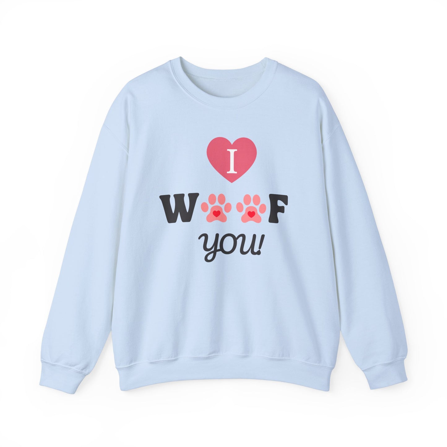 Valentine's Day Dog Lover Sweatshirt - Unisex Crewneck