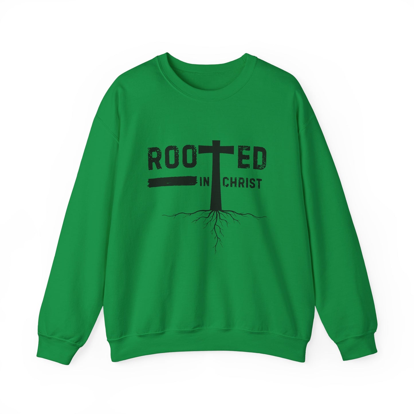 Rooted in Christ - Christian Sweatshirt