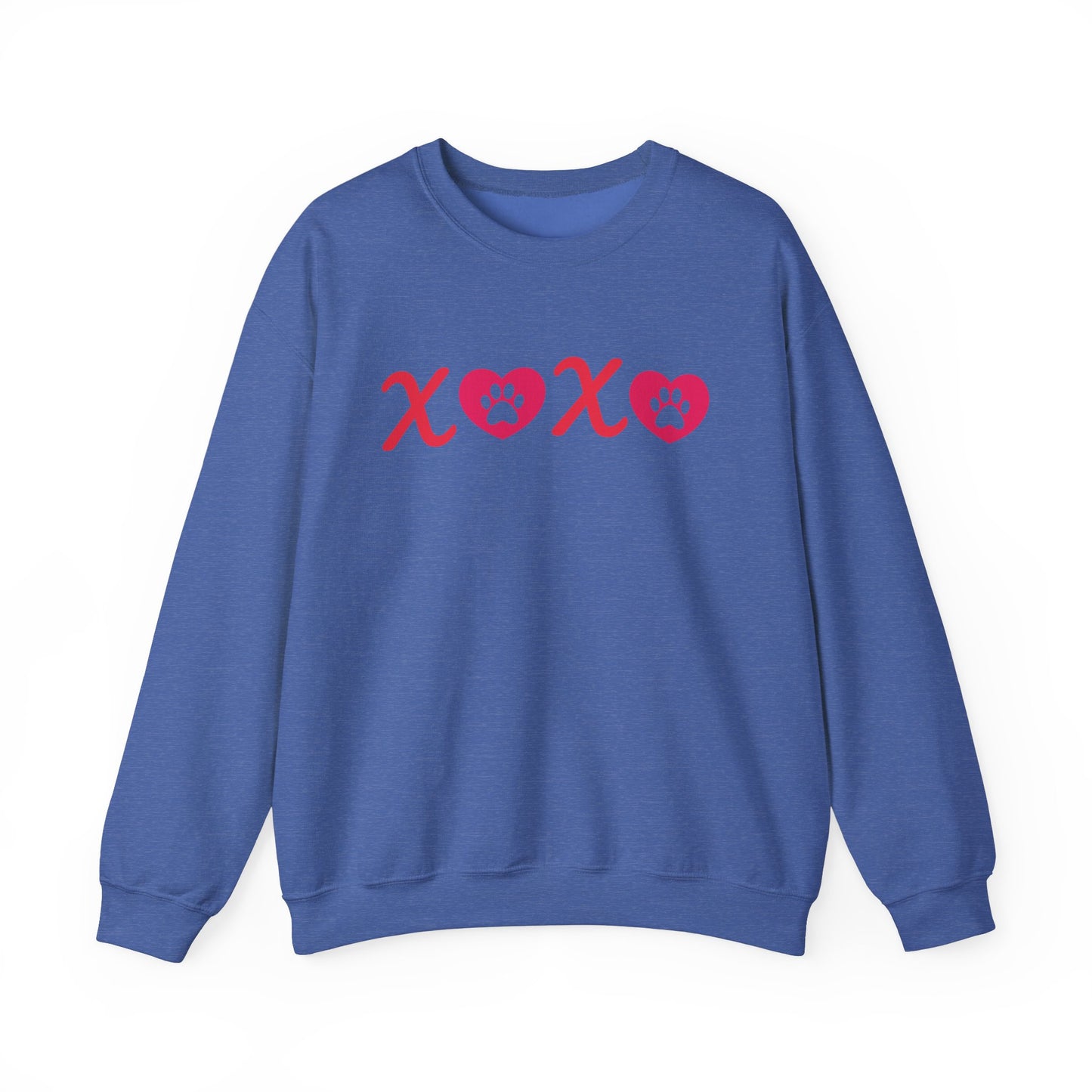 Valentine's Day Dog Lover Sweatshirt - XOXO Unisex Crewneck