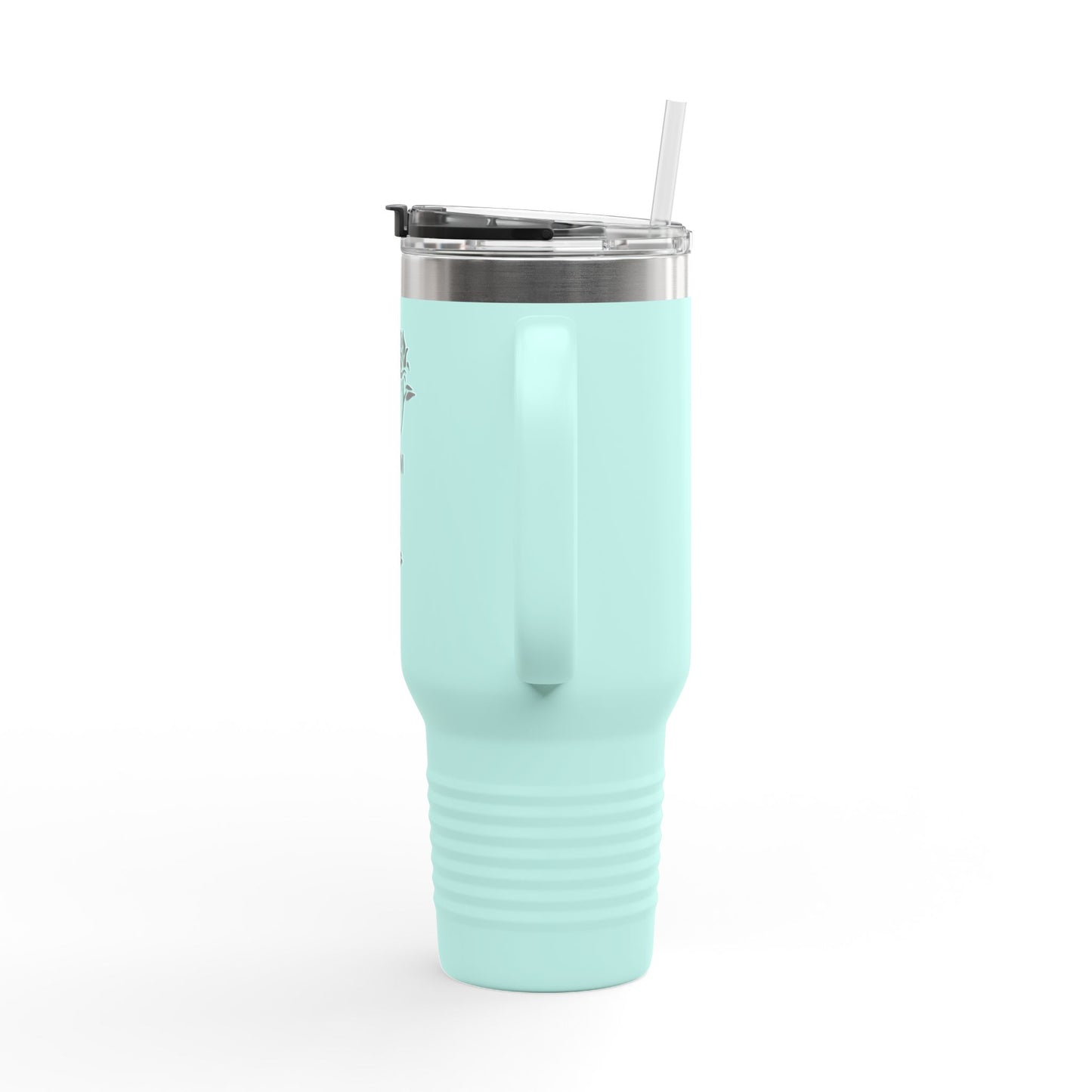 Custom Rose Mom Insulated Travel Mug - 40oz