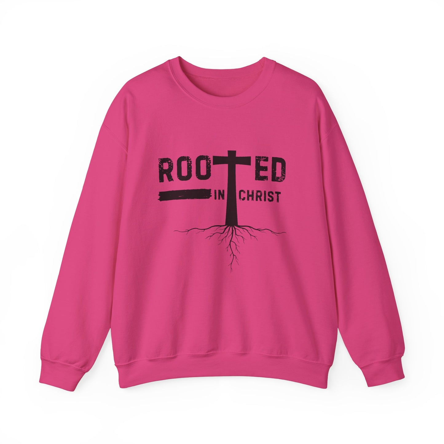 Rooted in Christ - Christian Sweatshirt