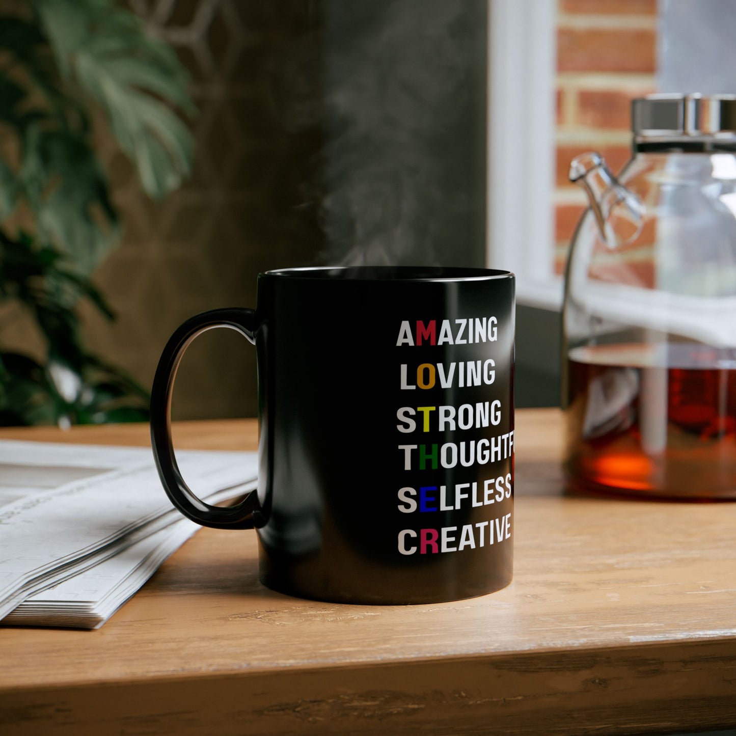 MOTHER Black Mug