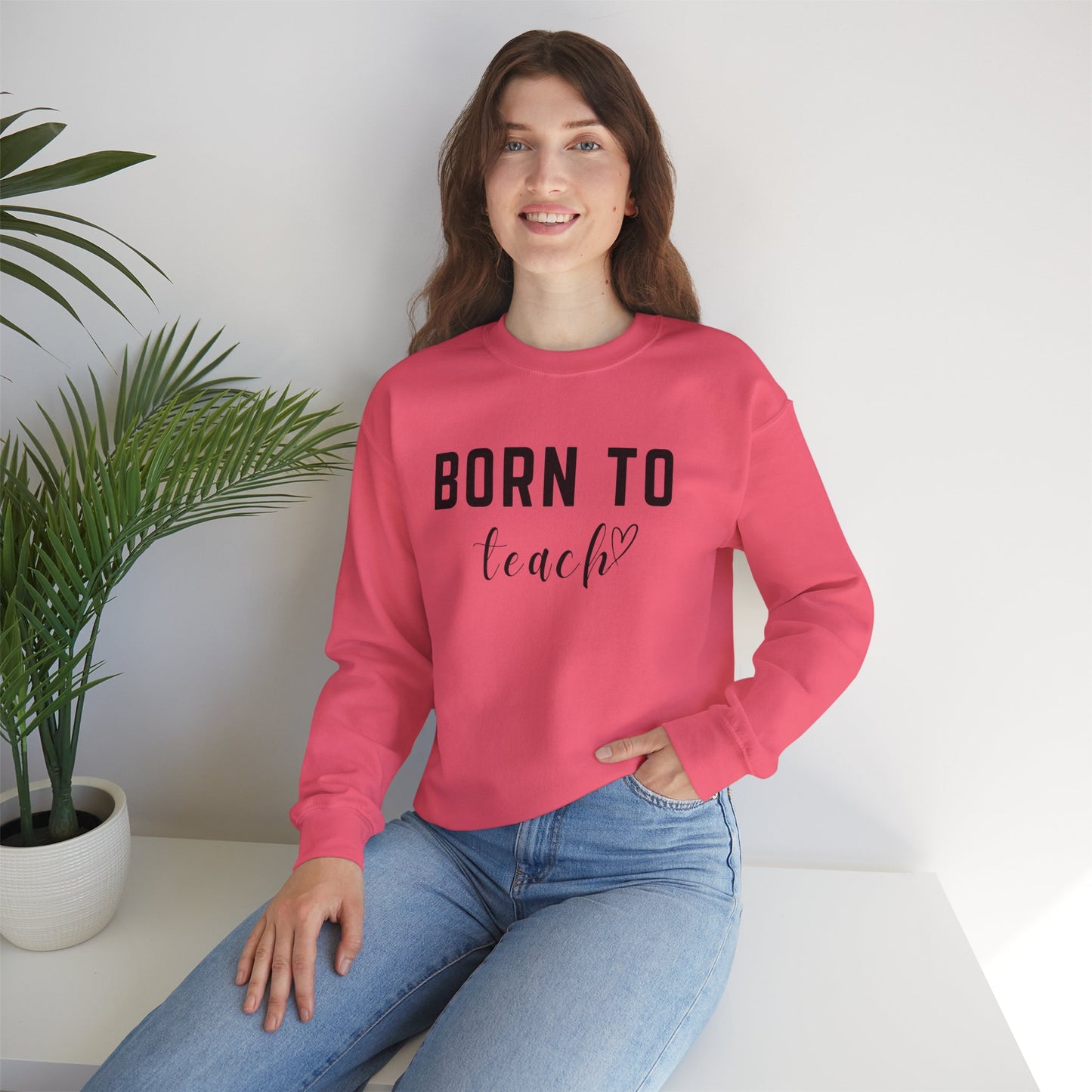 'Born to Teach' Sweatshirt For Teachers