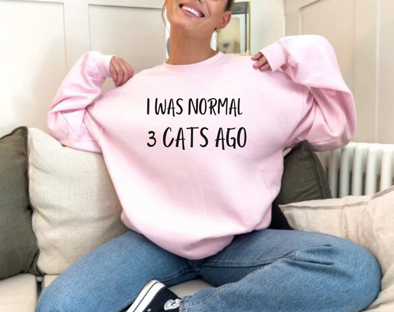 Funny Cat Lover Sweatshirt