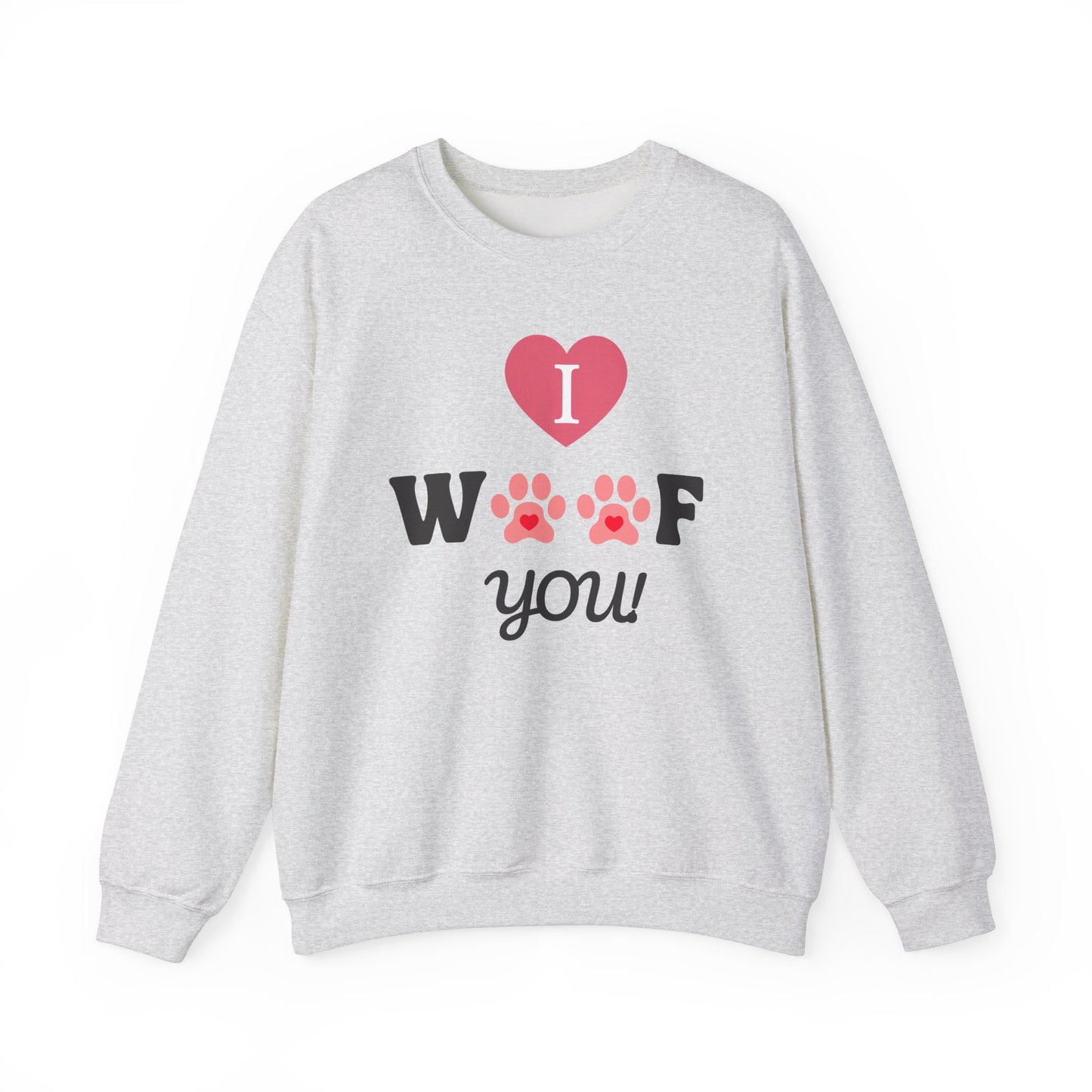 Valentine's Day Dog Lover Sweatshirt - Unisex Crewneck