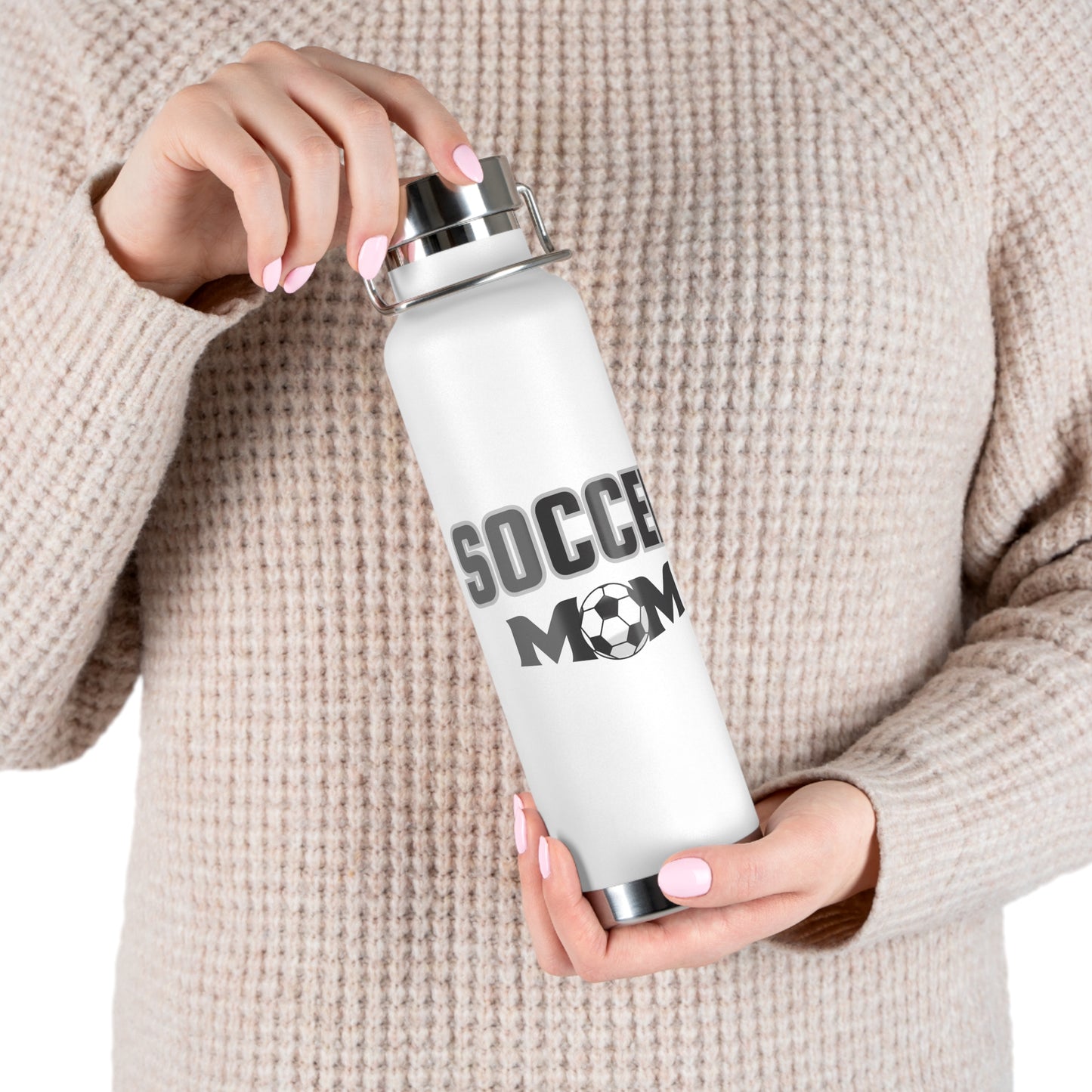 Soccer Mom Copper Vacuum Insulated Bottle