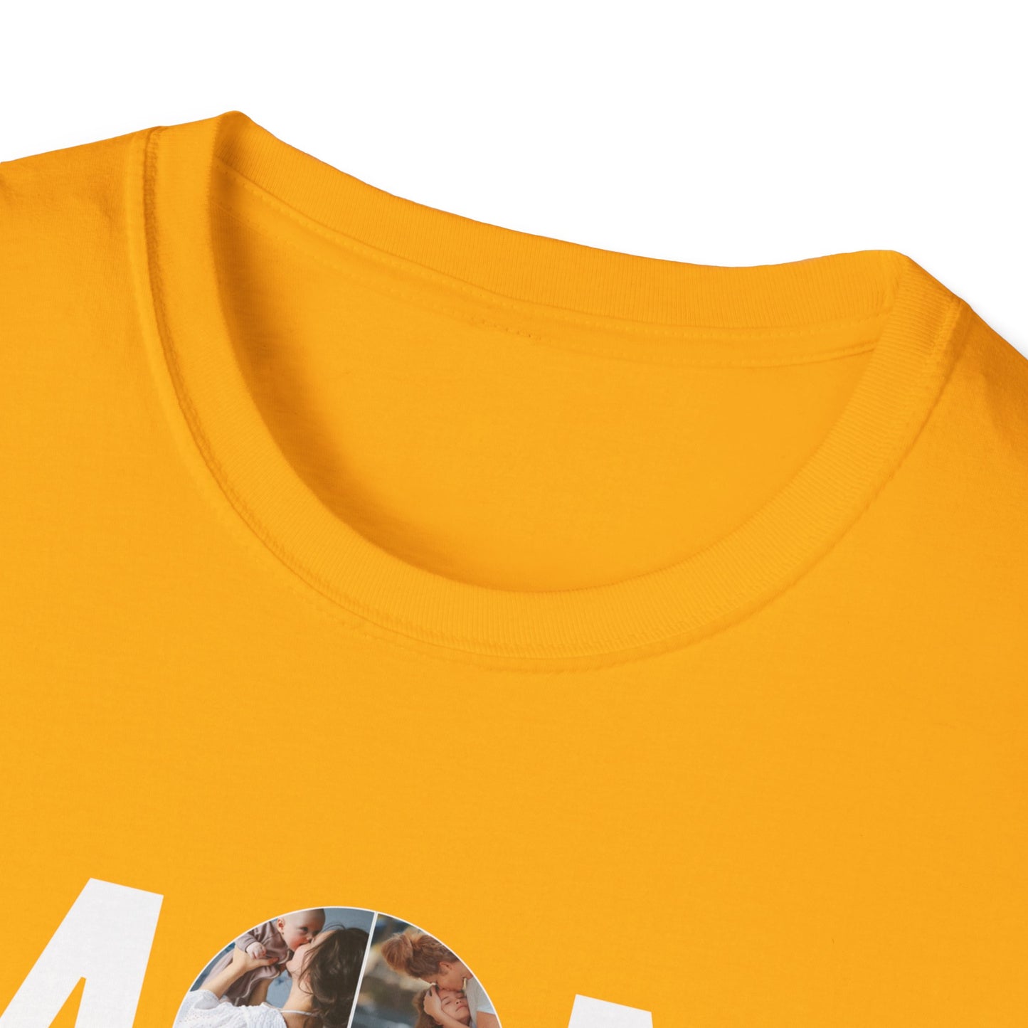 Personalized MOM Photo T-Shirt | Tee for Mother's Day & Family Gifts