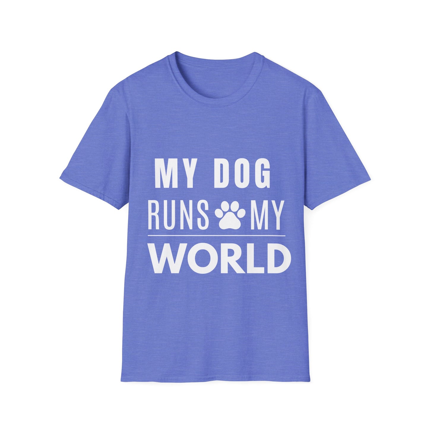 My Dog Runs My World T-Shirt