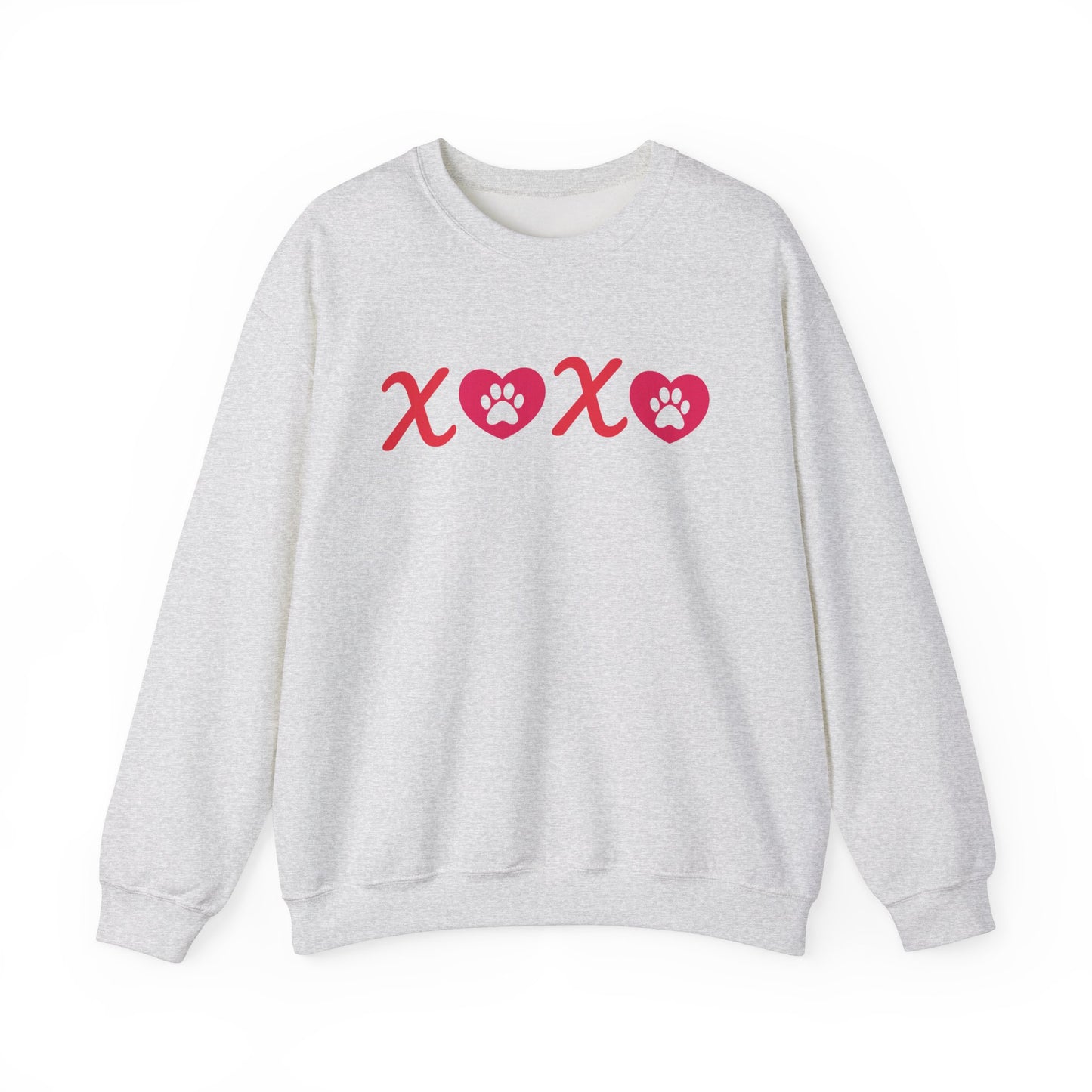 Valentine's Day Dog Lover Sweatshirt - XOXO Unisex Crewneck