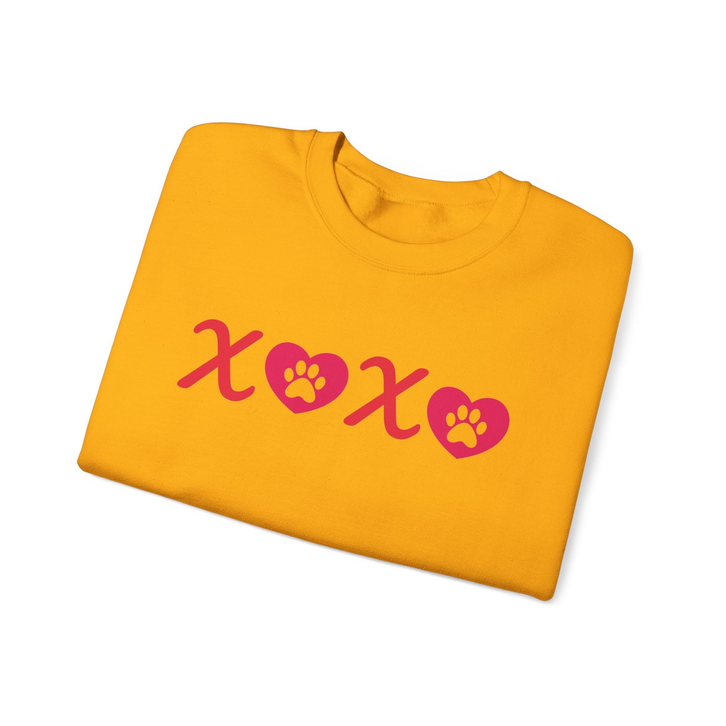 Valentine's Day Dog Lover Sweatshirt - XOXO Unisex Crewneck