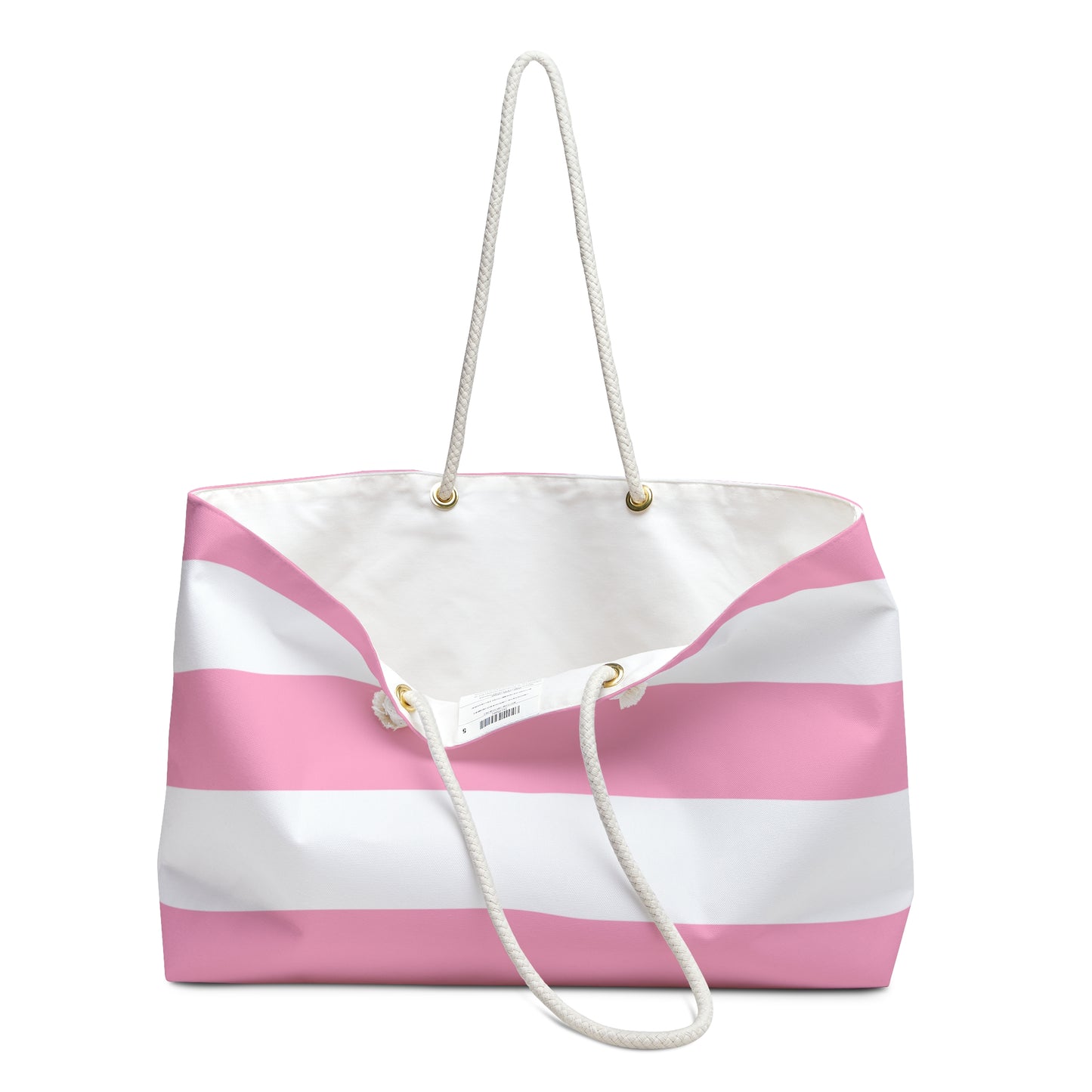 Personalized Pink Weekender Bag for Travel & Beach