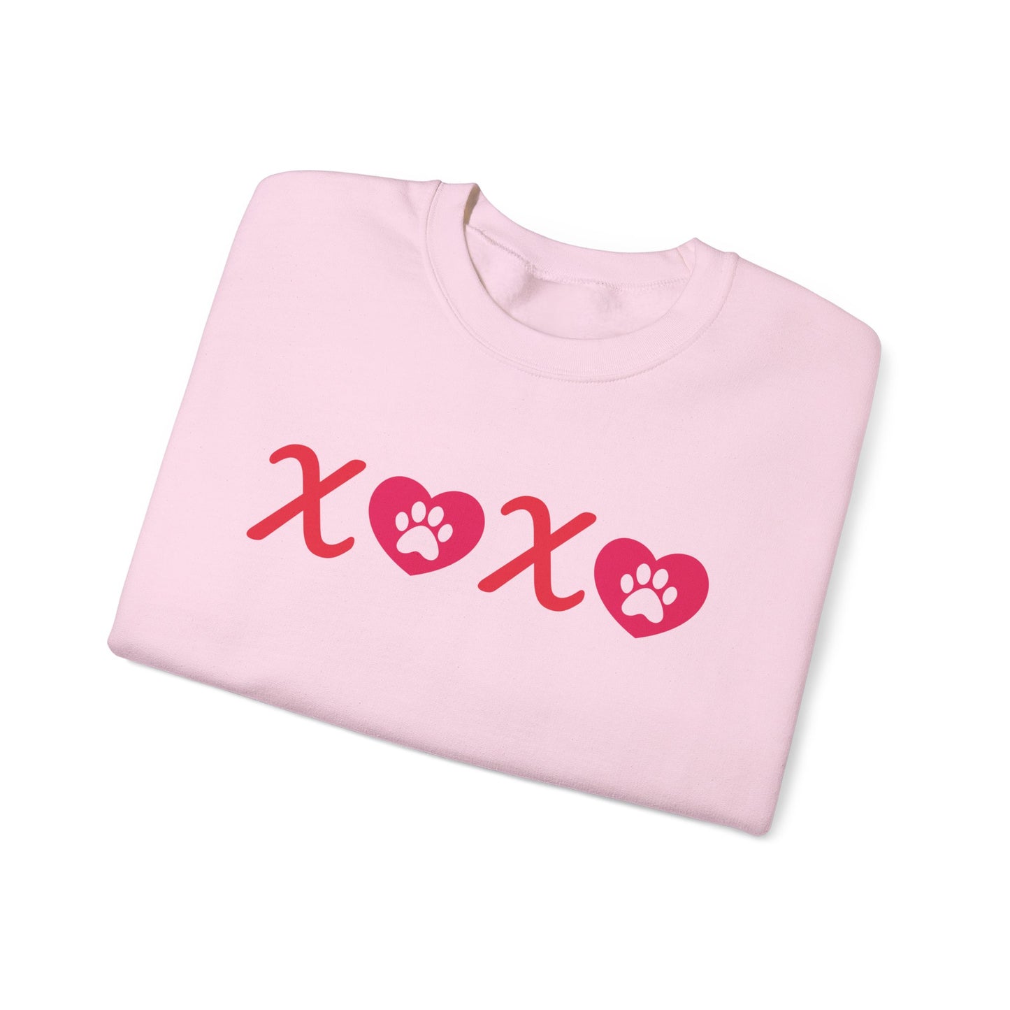 Valentine's Day Dog Lover Sweatshirt - XOXO Unisex Crewneck