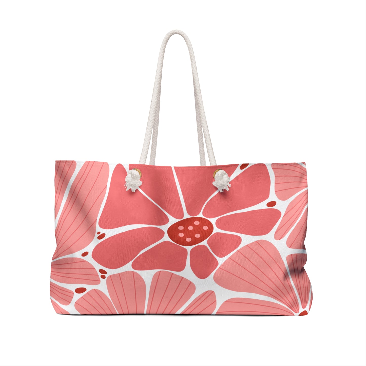 Floral Weekender Bag - Perfect for Travel & Beach Days