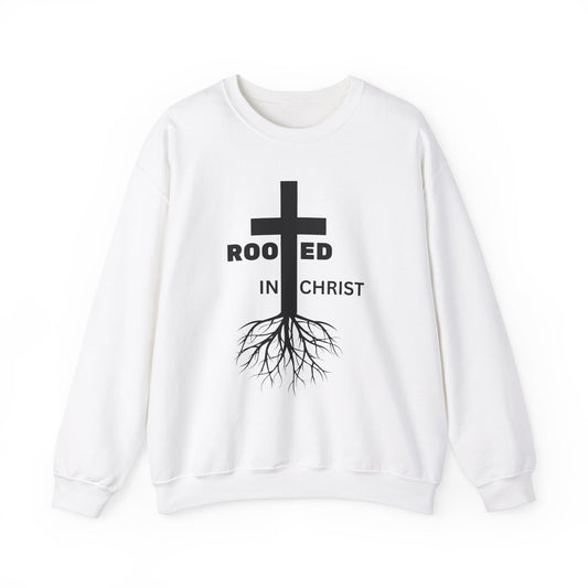 Rooted In Christ - Christian Sweatshirt
