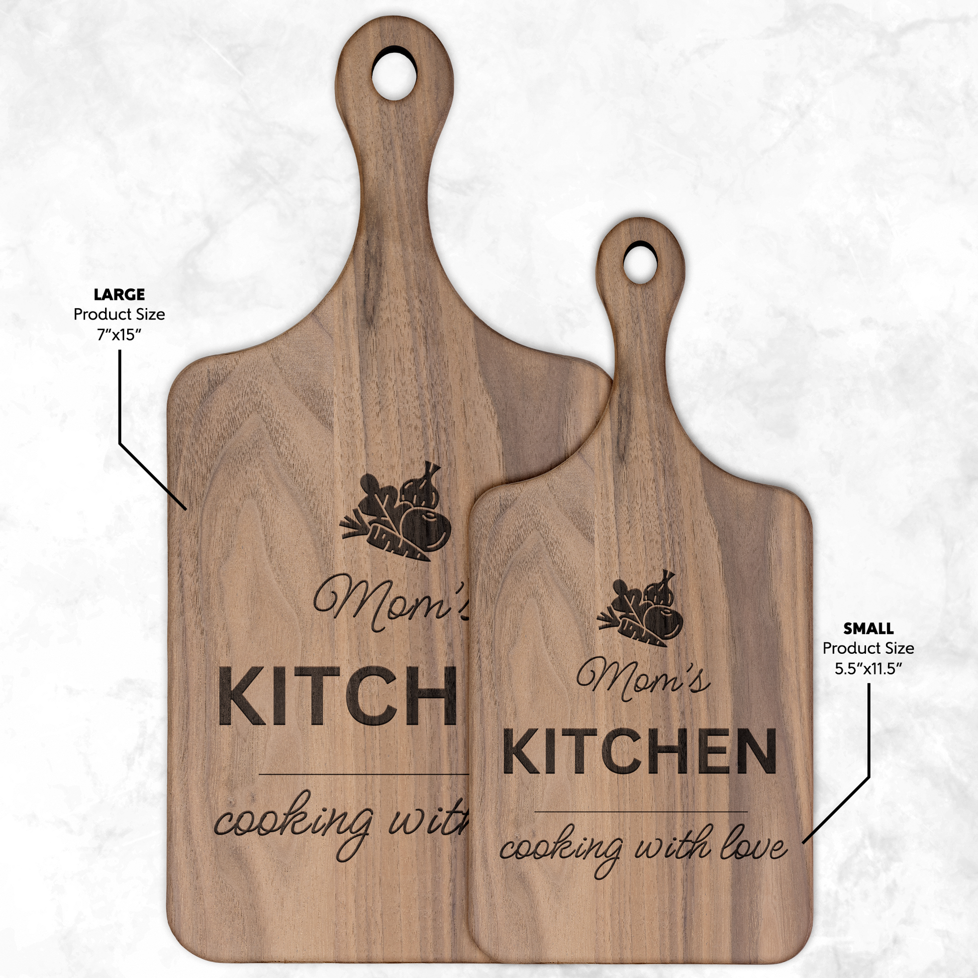 Moms_Kitchen_Wooden_Cutting_Board_Dark_Handle_V_Size_Options_Mockup.png